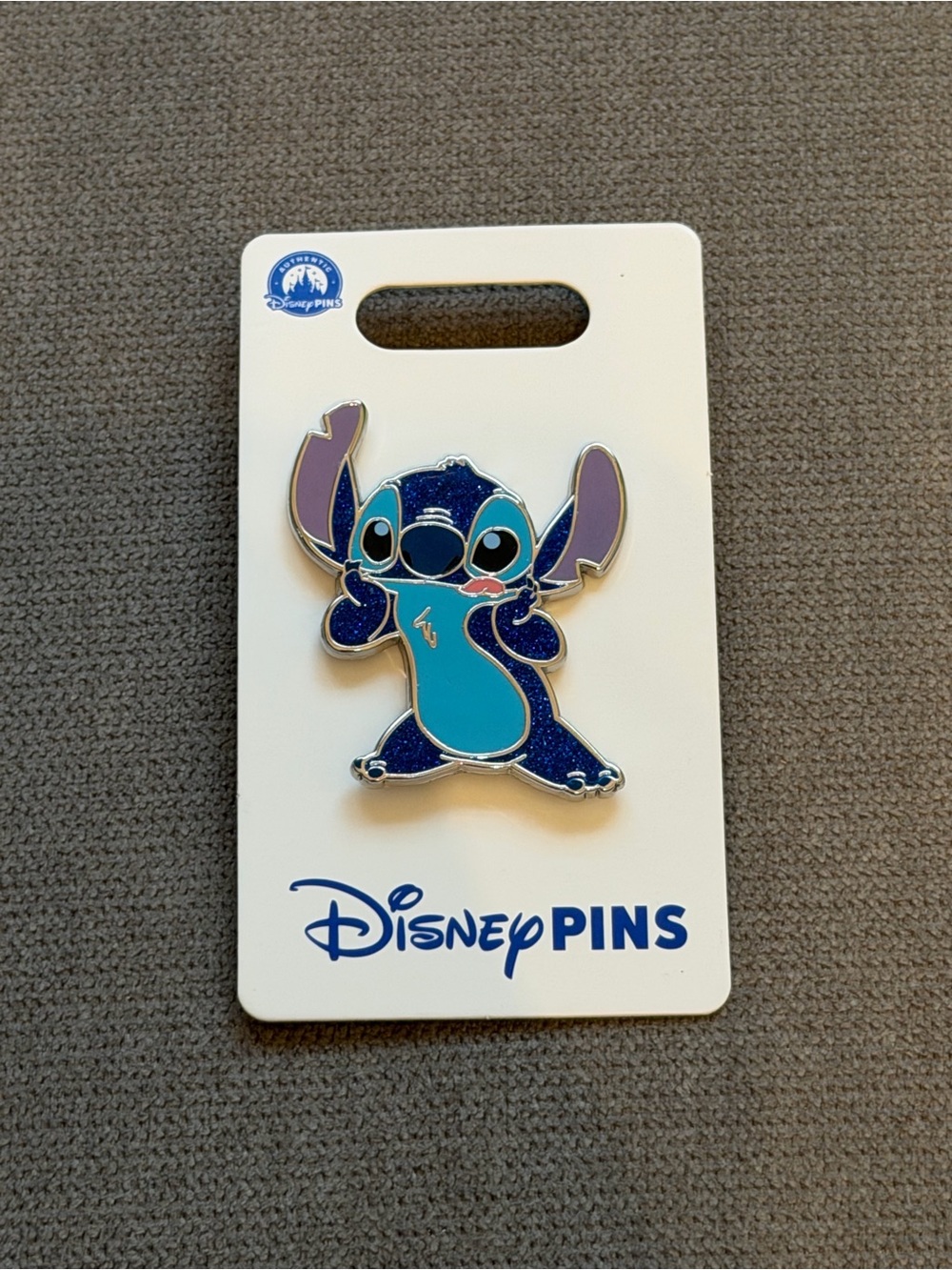Disney Pins -  Stitch Glitter Pin Exclusive New